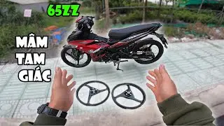 TOANBLACK- GẮN CẶP M&Acirc;M TAM GI&Aacute;C CHO EXCITER 65ZZ ANH EM YOUTUBE BỊ BẮT | VLOG
