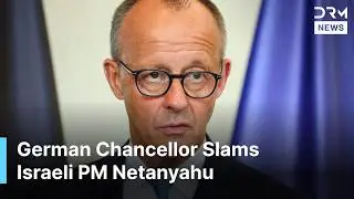 Watch: Germany&rsquo;s Merz BLASTS Israel&rsquo;s Gaza Strike in Powerful Words | AH1G
