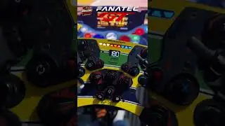 FANATEC GT Formula V2 Wheel Senna Style! #shorts #reels #gaming #gameplay #senna