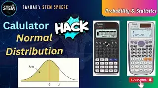Calculator Hack for Normal Distribution | Probability and Statistics | Fakhar Stem Sphere
