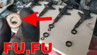 INYECTOR FOGUEA, cambiar arandelas  inyectores C3