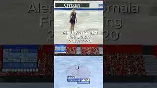 Recreating Aliona Kostornaia's EPIC Free Skating Routine in Figure Skating Legends