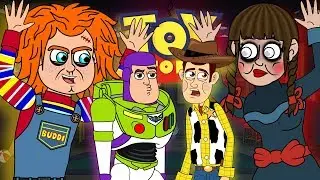 История игрушек 4 x Детская игра с Чаки и Аннабель (пародийный мультфильм)