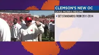 Clemson football hires new, former offensive coordinator