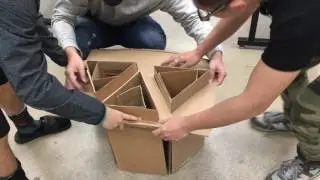 ALA100 cardboard chair project