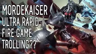 LEAGUE OF LEGENDS URF MORDEKAISER ( Ultra Rapid Fire)