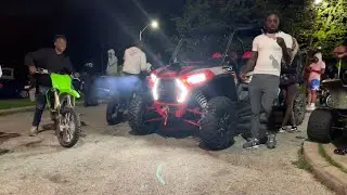 Chasing dirt bikes in #baltimorecity ‼️ Street Racing a Ram Trx vs a Ford Raptor. #Bikelife