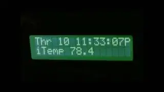Digital Aquatics iTemp measurement display difference - RKL Firmware 1.03