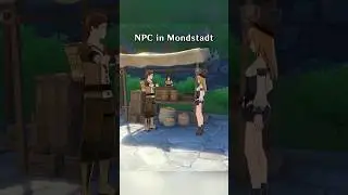 Npc attitudes in various #genshinimpact #shorts #hoyoverse #natlan