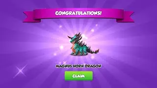 #DML How to get MAGNUS HORN DRAGON faster? - Dragon Mania Legends