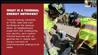 Understanding Thermal Energy Networks: A Building Decarbonization Approach to Good Union Jobs