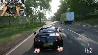 Nissan GTR NISMO - Forza Horizon 5 gameplay - Logitech G293