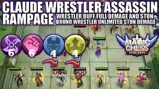 CLAUDE WRESTLER RAMPAGE - 6 WRESTLER 6 ASSASSIN 4 EMPIRE 4 CYBORG - WRESTLER BUFF - MAGIC CHES