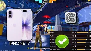iPhone 17 free fire sensitivity setting ⚙️ | iPhone 17 free fire headshot setting ⚙️