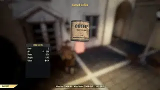 Fallout 76 Farm canned coffee (before 