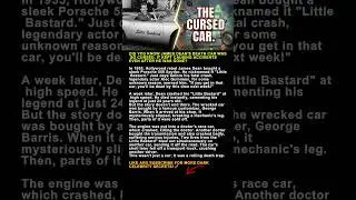 The Terrifying Curse of James Dean's Death Car! 👻🚗#shorts #jamesdean