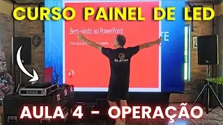 OPERAR PAINEL DE LED do básico ao avançado (foto, vídeo, Resolume, NDI) CURSO PAINEL DE LED AULA 4