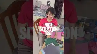 Mood😭: When your NIFT Situation Test idea doesn&rsquo;t match your execution. #DesignEntranceExam #nift