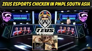 ZEUS ESPORTS🇲🇳 CHICKEN IN PMPL SOUTH ASIA🔥 | ZEUS ESPORTS DOMINATION IN PMPL | PMPL SA S3 2021