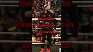 Roman Reigns ka Safar 2012 sy 2025 | Roman Reigns Evolution | #shorts #wwe