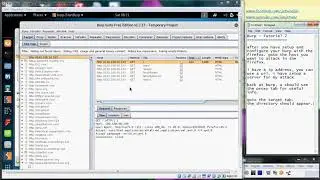 Burp Suite - Spider The Target Host