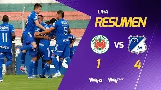 Cortulu&aacute; vs. Millonarios (Resumen y goles) | Liga BetPlay Dimayor 2022-2 | Fecha 9