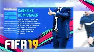 FIFA 19 - MODO CARREIRA #01 - O INICIO NO REAL MADRID !!!!