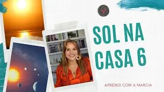 SOL NA CASA 6 NO MAPA NATAL