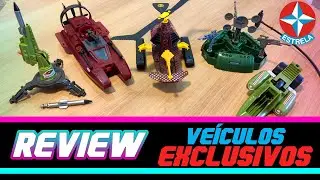 Review: Ve&iacute;culos Gi Joe *Exclusivos* da Estrela