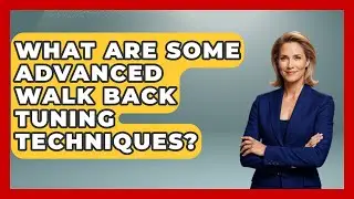 What Are Some Advanced Walk Back Tuning Techniques? - The Marksman's Journal