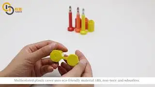 One time use container bolt seal