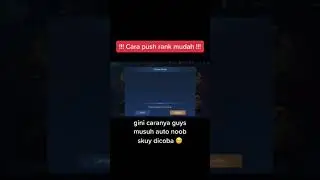 TUTORIAL GB MMR + RANK MOBILE LEGENDS