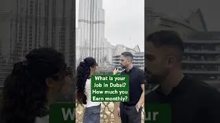 What do you do for a living in Dubai?