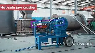 Best-selling Small mobile stone jaw crusher machine,Calcite quartz granite iron ore gold ore crusher