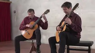 Gitarrenduo Benjamin Scheck und Harald Stampa: Video-Konzert in Baden 2023