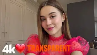 (4K)See Through Transparent Lingerie &micro; bikini Try-On Haul