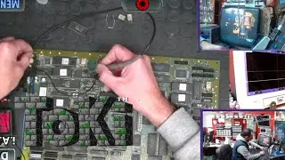 Toki Tad pcb jamma repair
