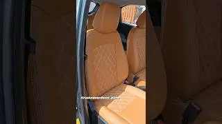 Tata punch tan colour custom seat cover
