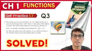 Self Practice 1.7 Q3  | Form 4 Add Maths Chapter 1