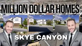 Explore Skye Canyon Homes Over $1M | Valera Collection Tour