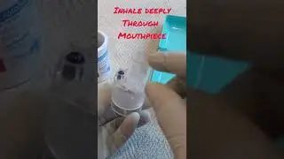How to use Dry Powder Inhaler(Rotahaler)#asthma#copd #asthmainhaler