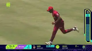 CPL Men 6IXTY: Semi-Final 2 Highlights - Knight Riders beat Royals by 3 wickets