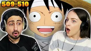 BACK TO MARINEFORD?! *ONE PIECE* Episodes 509 & 510 REACTIONS!