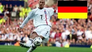 DAVID BECKHAM FREISTO&szlig; TUTORIAL | LERNE, WIE DAVID BECKHAM ZU SCHIE&szlig;EN