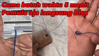 ▶️ tutorial bikin tali burung atau brongsong buarung kutilang #kicaumania