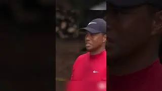 The return to glory! Tiger woods final hole at the 2019 Masters 🐐 #shorts #golf