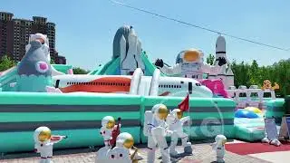Professional Supplier | New Design Commercial Space Theme Inflatable Bounce Castle |Y&G&nbsp;inflatables