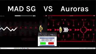 SSS GD Tournament - Semi-finals [MAD SG VS Auroras] | Geometry Dash 2.11