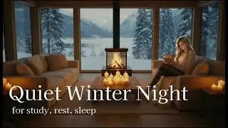 静かな冬の夜 | Quiet Winter Night – Lo-Fi for Study, Rest & Sleep
