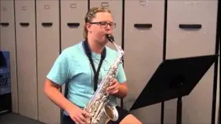 BRIANNA EVANS ALTO SAX VIDEO 1